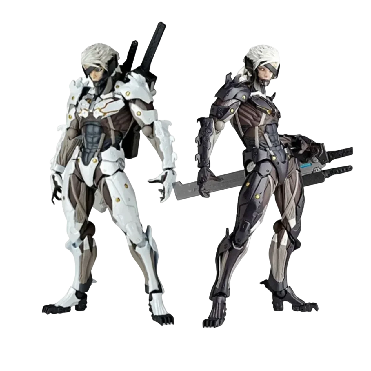 kf S410079e85a4b4faf85c8b9dc4bbfae4dA Kaiyodo The Ocedo Yamaguchi 140 Ex Metal Gear Action Figure Mgs Raiden Metal Gear Rising Rising - Amazing Yamaguchi
