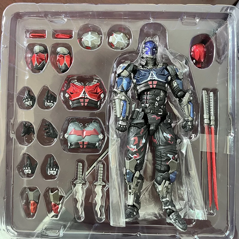 kf Sf3a4b8c6b01d419a83d757d5f91bcf50e Batman Arkham Knight Action Figure Yamaguchi 024 Movable Batman Joint Model PVC Model Toys Joint Movable - Amazing Yamaguchi