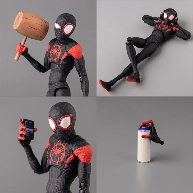 kf S4a475fff9c2a4147a978f8b5799aed58O In Stock Marvel Legends Sentinel Spiderman Action Figure Spider verse Miles Sv Shf Morales Peni Parker - Amazing Yamaguchi