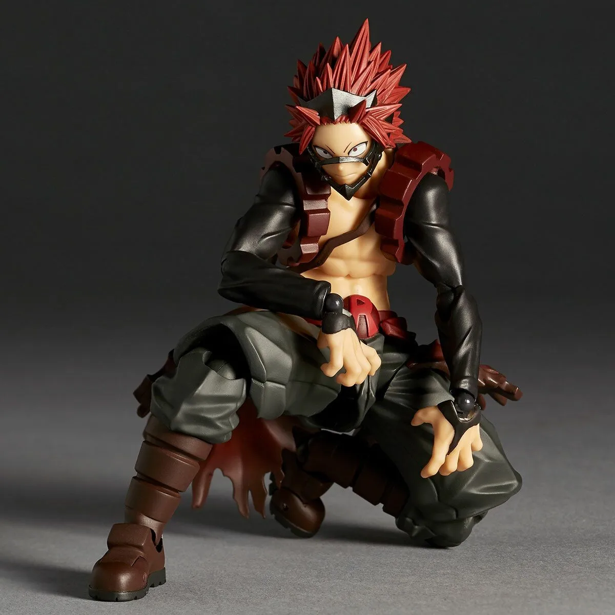 kf S4ef9e1be817b4f799b8eecaeb3ca6462t Judai Original KAIYODO Amazing Yamaguchi Revoltech My Hero Academia Kirishima Eijirou Movable PVC Action Figure Model - Amazing Yamaguchi