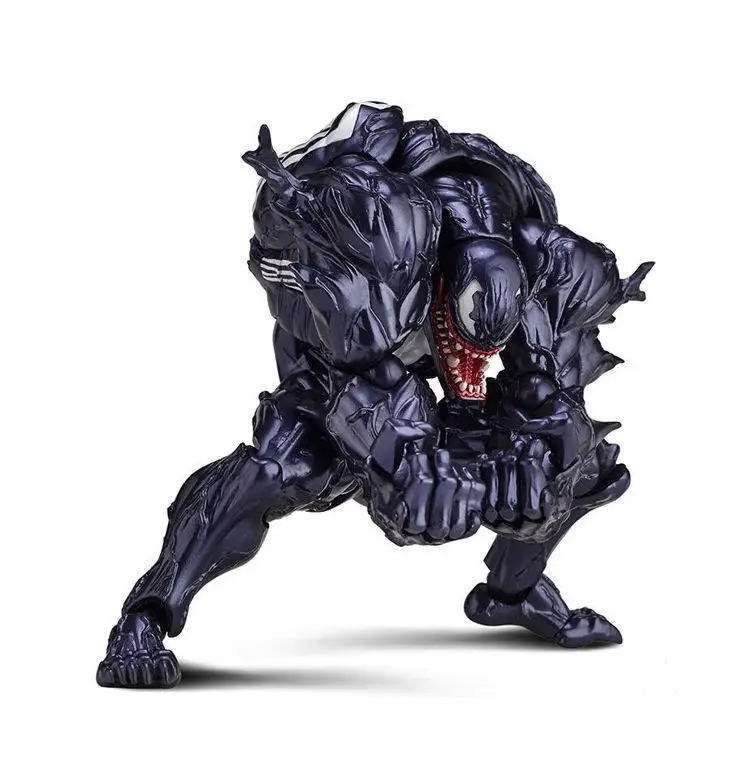 kf Scfb80e052ee844a9a0f24a94734af4abN Venom AMAZING YAMAGUCHI legends Action Figure Joint Movable Change Face Statue Model Collectible kids for Toy - Amazing Yamaguchi
